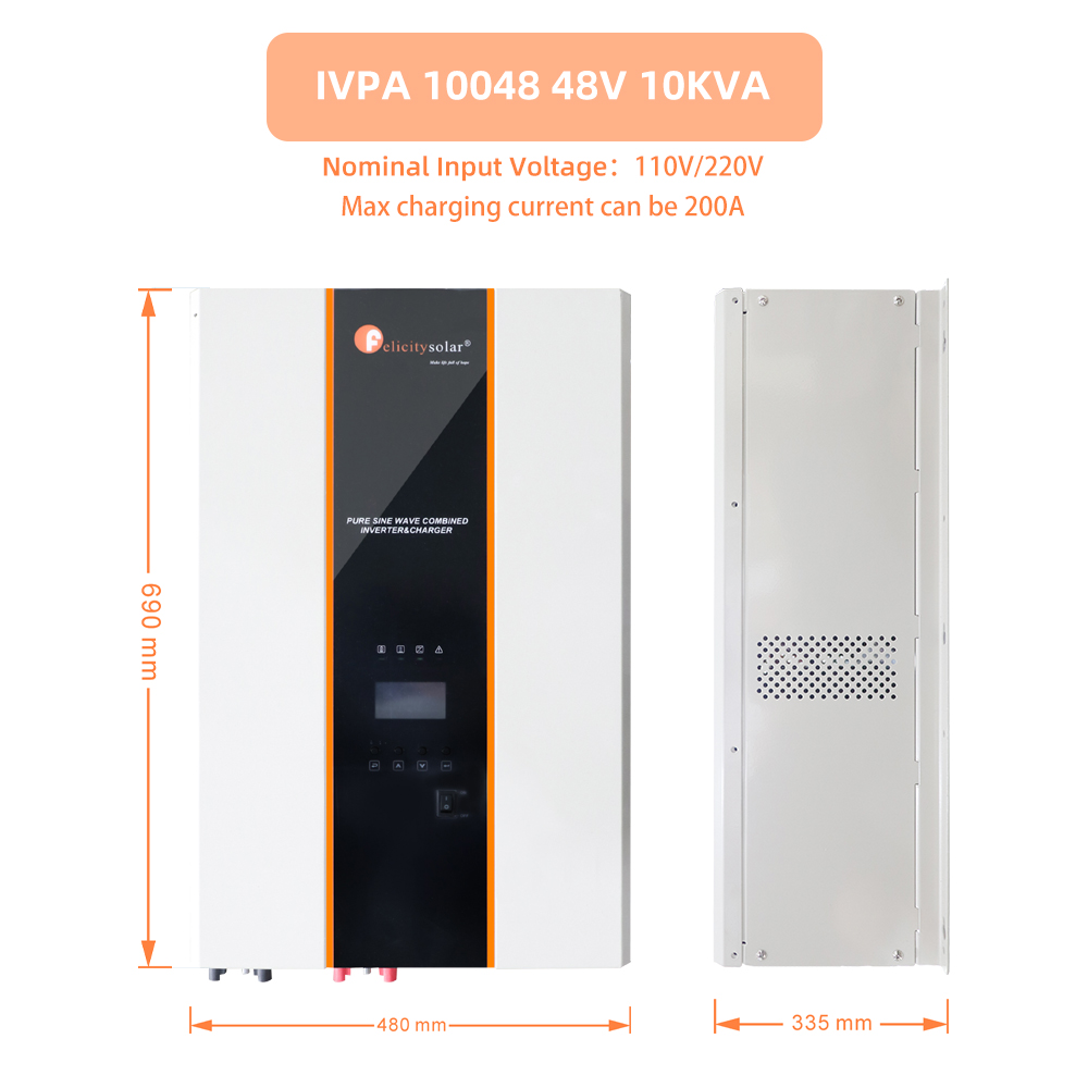 Convertidor Solar de 110V/220V - Split Phase Inverter 10Kw 110V 220V reseña y precio