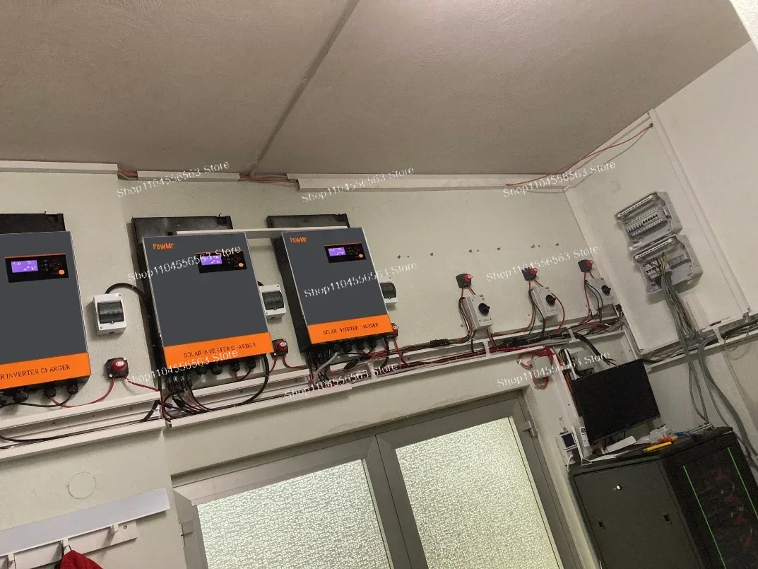 Inversor solar híbrido trifási - Hybrid Solar Inverter 5.5Kw Mppt 48V reseña y precio