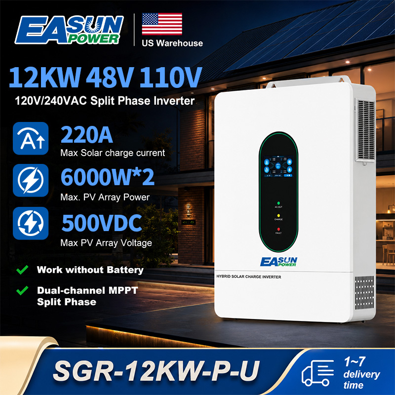 Inversor Solar Híbrido EASUN P - Grid Tie Inverter Limiter 2000W reseña y precio
