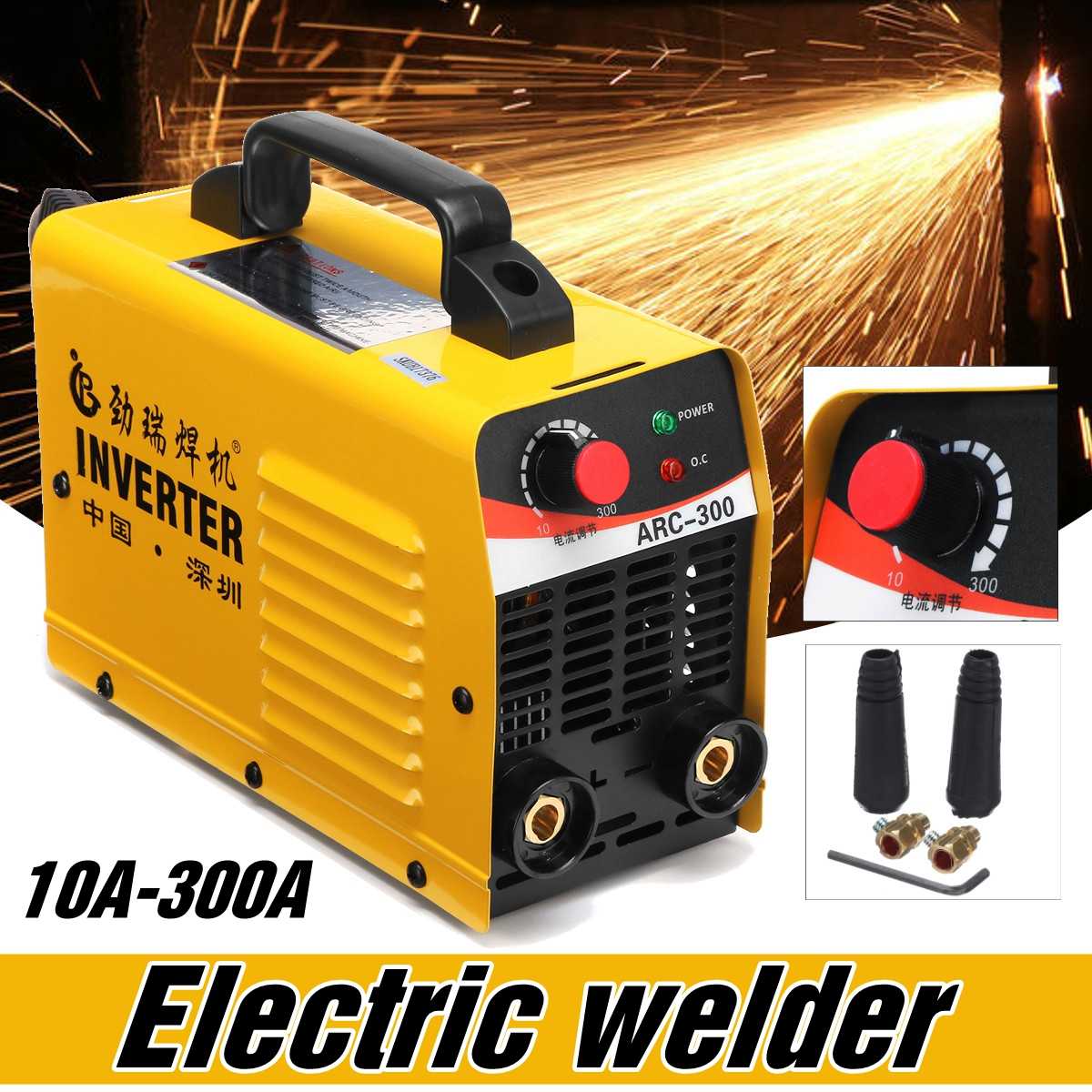 Soldador IGBT ARC 10-300A, máq - Inverter Welding Machine Igbt 300A reseña y precio