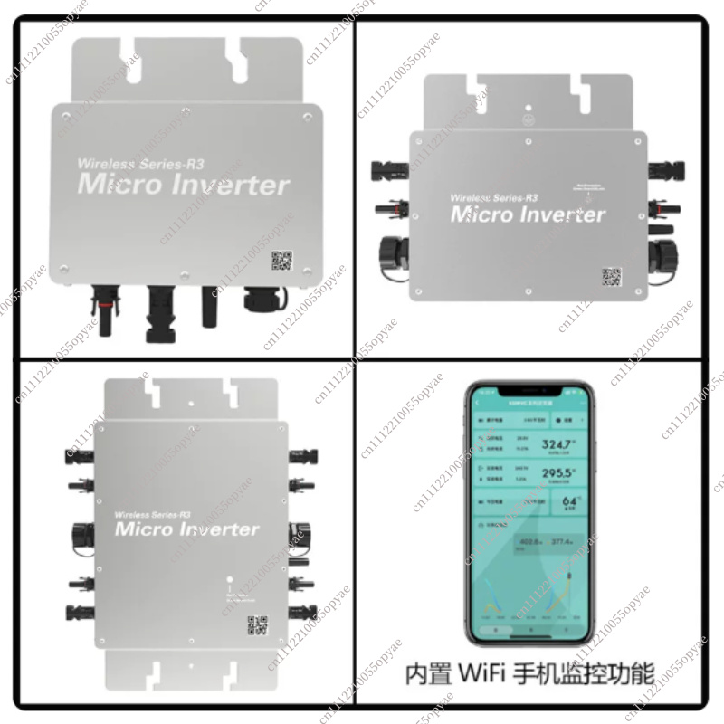 Microinversor de conexión a re - Micro Inverter 1400W Solar Grid Tie reseña y precio