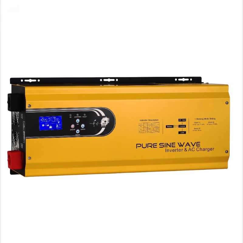 3000W onda sinusoidal pura DC  - Toroidal Transformer Inverter 5000W reseña y precio