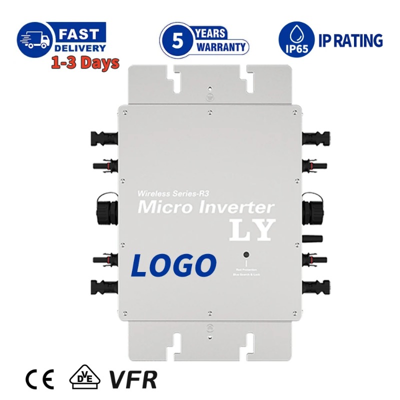 Microinversor Solar resistente - Micro Inverter 1400W Solar Grid Tie reseña y precio
