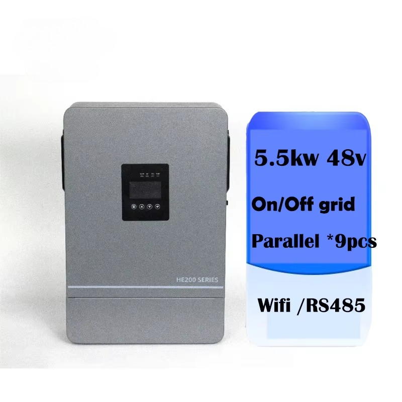 Inversor Solar Híbrido Paralel - Hybrid Solar Inverter 5.5Kw Mppt 48V reseña y precio